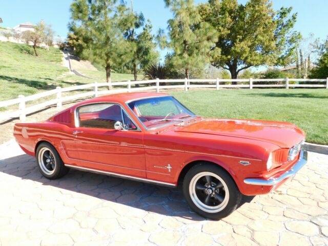 1965 RED Ford Mustang FASTBACK