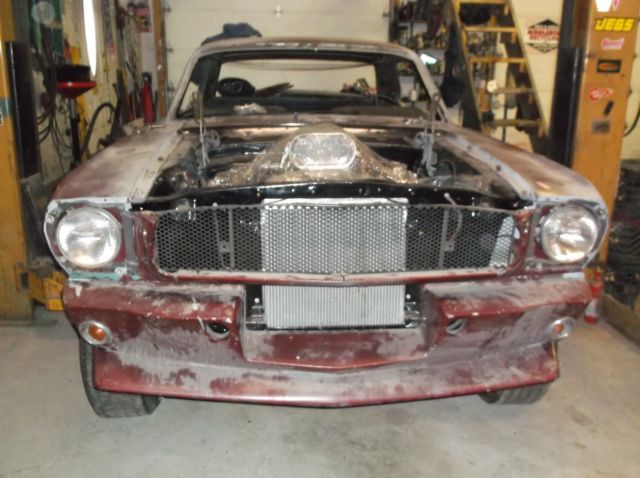 1965 diff colors and primer Ford Mustang Coupe