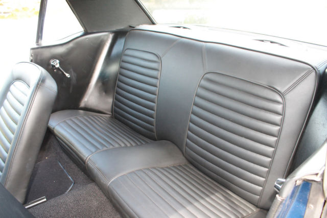 1965 Blue Ford Mustang Coupe