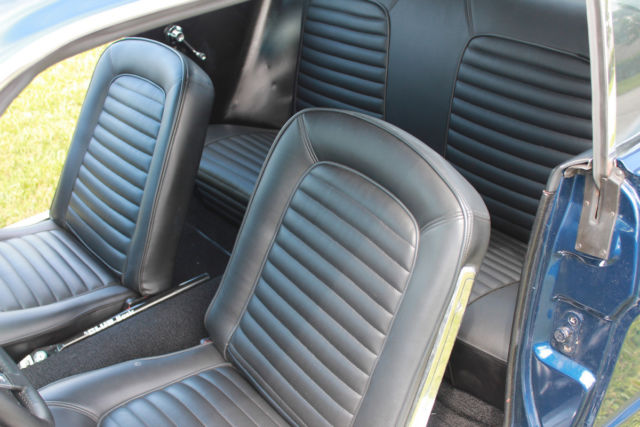 1965 Blue Ford Mustang Coupe