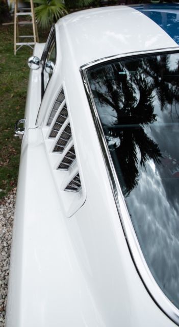 1965 White Ford Mustang Fast Back