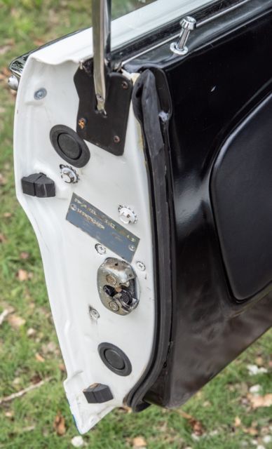 1965 White Ford Mustang Fast Back