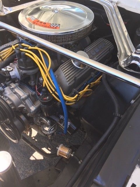 1965 White Ford Mustang --