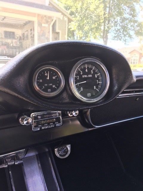 1965 White Ford Mustang --