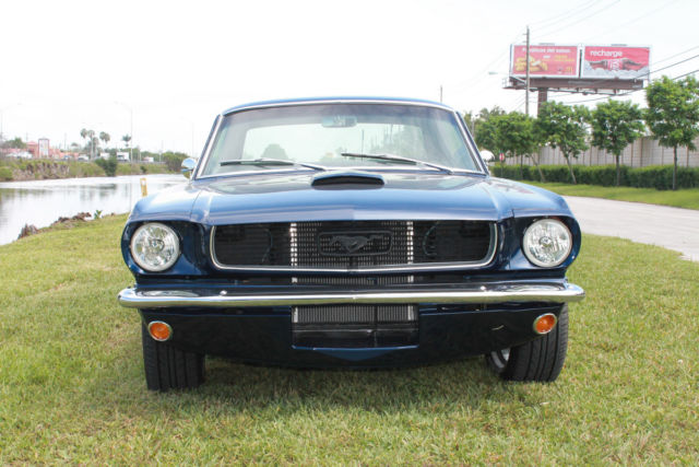 1965 Blue Ford Mustang Coupe