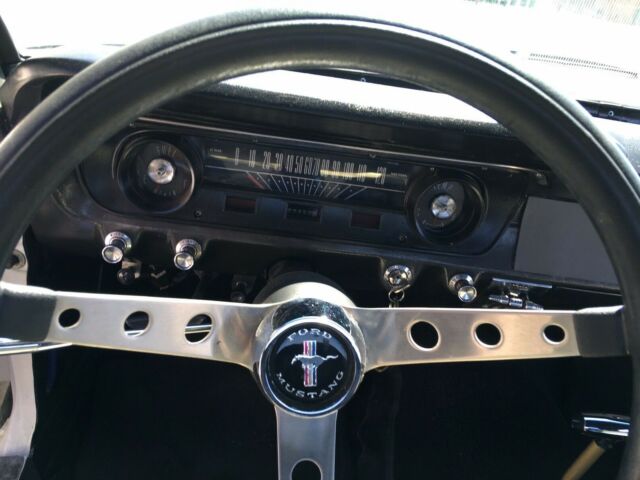 1965 White Ford Mustang Coupe