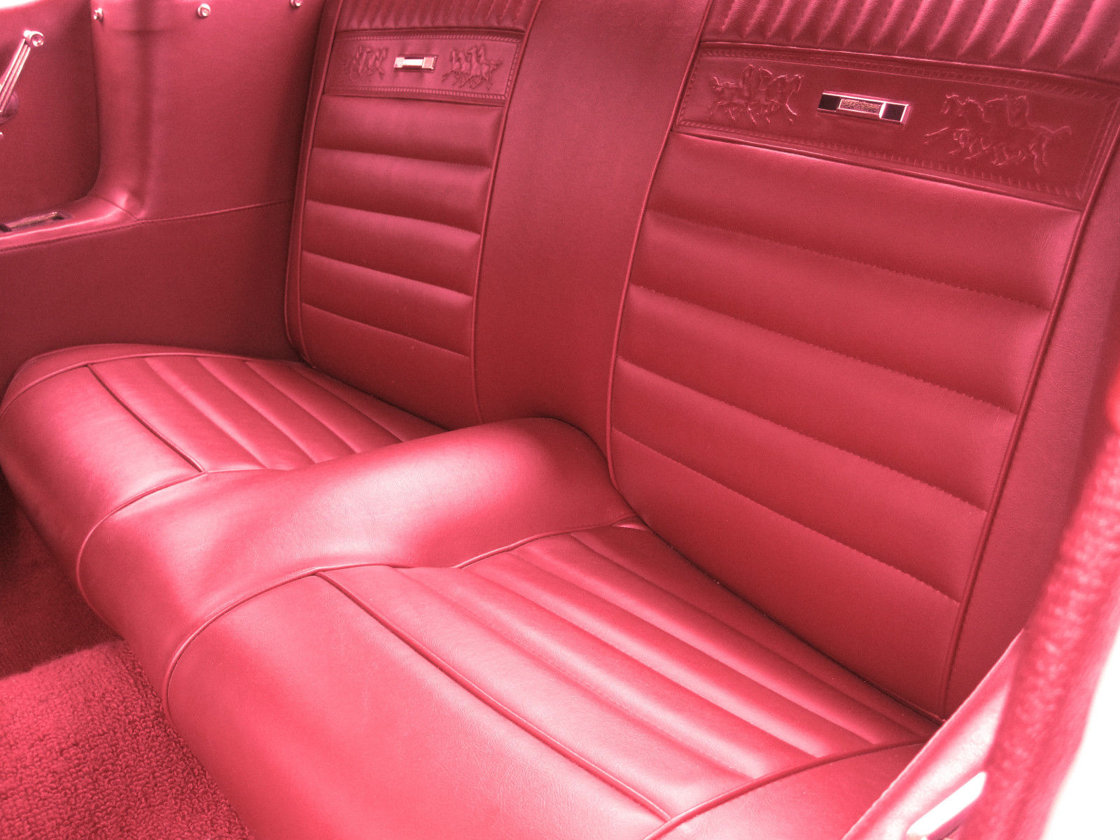 1965 Poppy Red Ford Mustang U/K