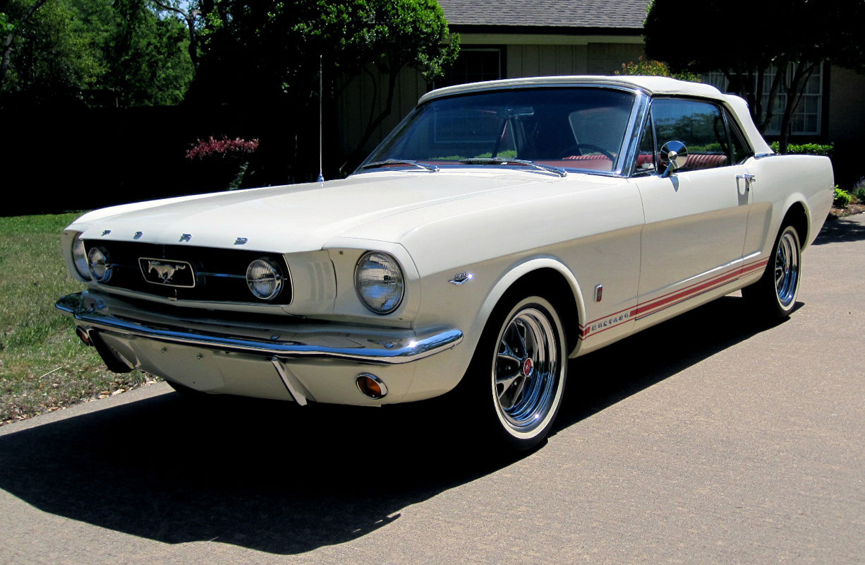 1965 Poppy Red Ford Mustang U/K