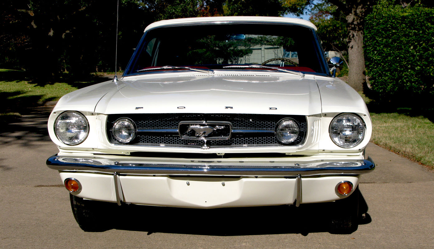 1965 Poppy Red Ford Mustang U/K