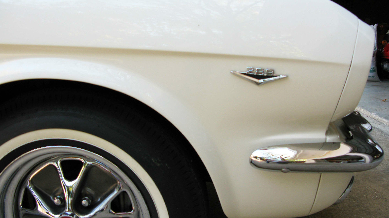 1965 Poppy Red Ford Mustang U/K