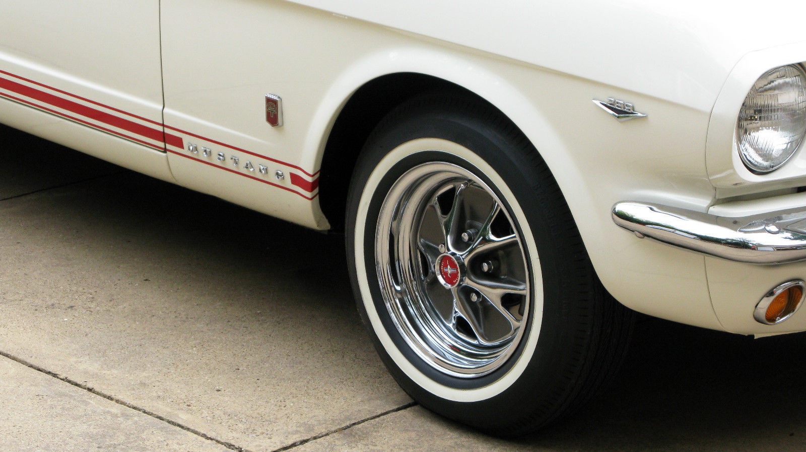 1965 Poppy Red Ford Mustang U/K