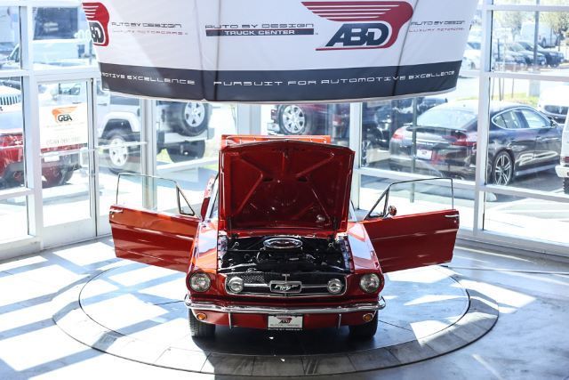 1965 Red Ford Mustang Convertible