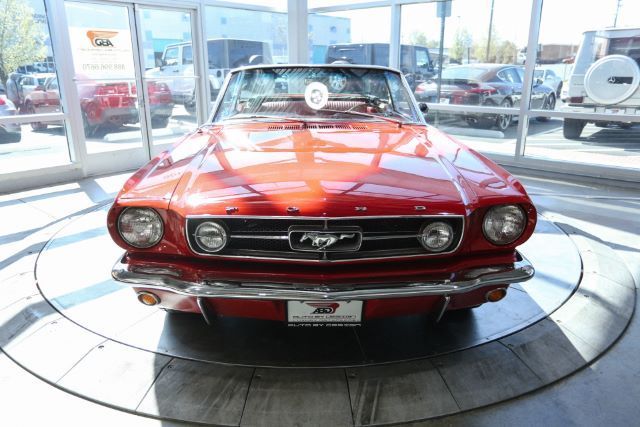 1965 Red Ford Mustang Convertible