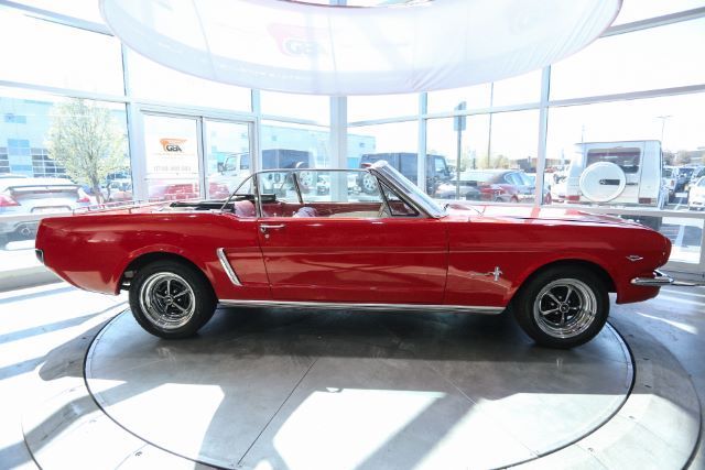 1965 Red Ford Mustang Convertible