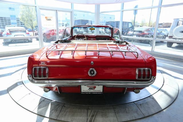 1965 Red Ford Mustang Convertible