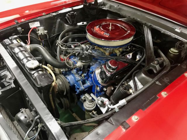 1965 Red Ford Mustang Coupe