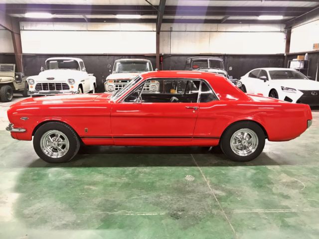1965 Red Ford Mustang Coupe