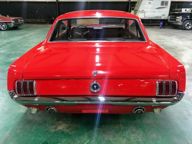 1965 Red Ford Mustang Coupe