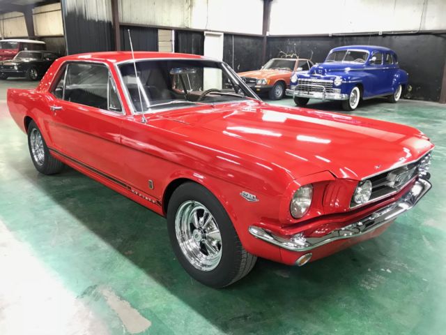 1965 Red Ford Mustang Coupe