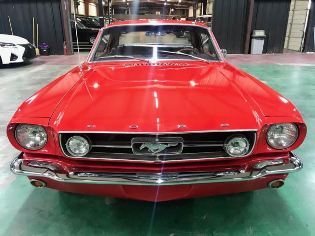 1965 Red Ford Mustang Coupe