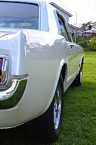 1965 White Ford Mustang U/K