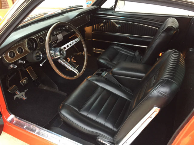 1965 Poppy Red Ford Mustang Fastback