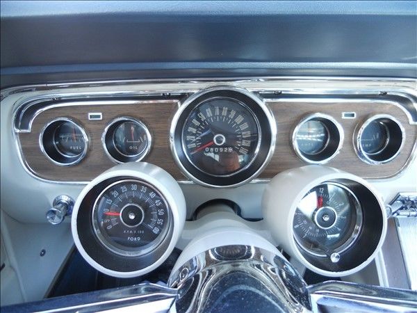 1965 Blue Ford Mustang Coupe
