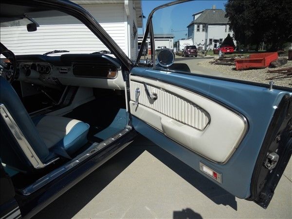 1965 Blue Ford Mustang Coupe