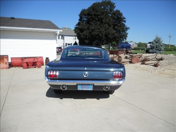 1965 Blue Ford Mustang Coupe