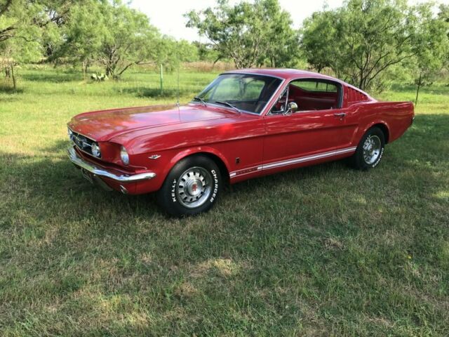 1965 Rangoon Red Ford Mustang Fastback