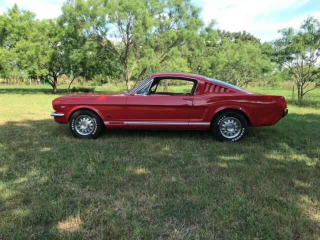1965 Rangoon Red Ford Mustang Fastback