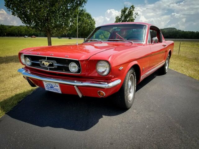 1965 Rangoon Red Ford Mustang Fastback