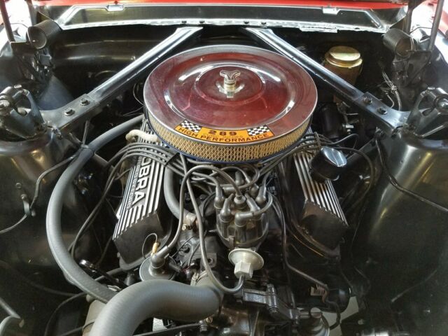 1965 Rangoon Red Ford Mustang Fastback