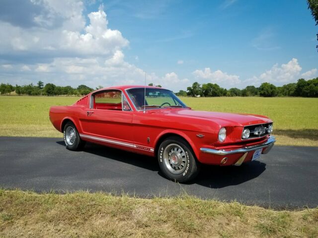 1965 Rangoon Red Ford Mustang Fastback