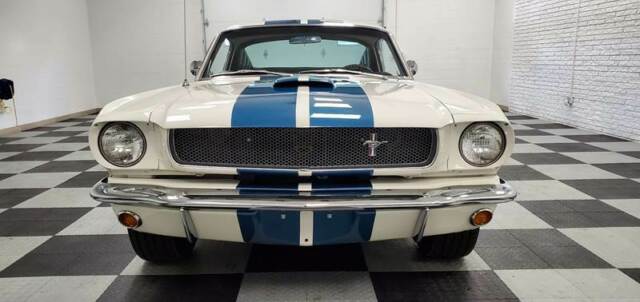 1965 White Ford Mustang Coupe