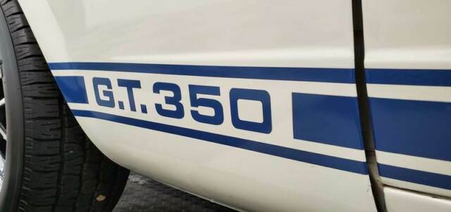 1965 White Ford Mustang Coupe