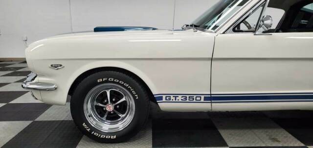 1965 White Ford Mustang Coupe