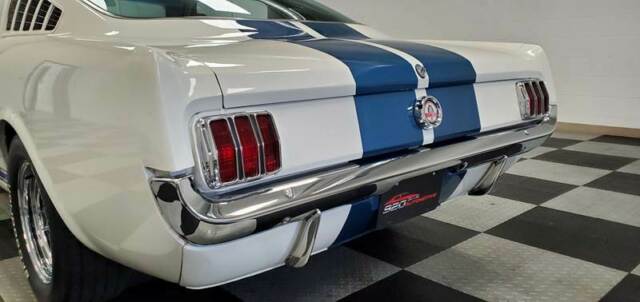 1965 White Ford Mustang Coupe