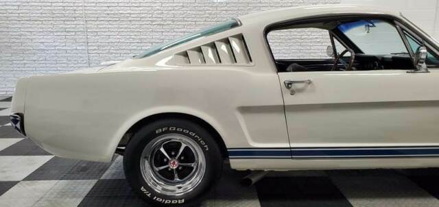 1965 White Ford Mustang Coupe
