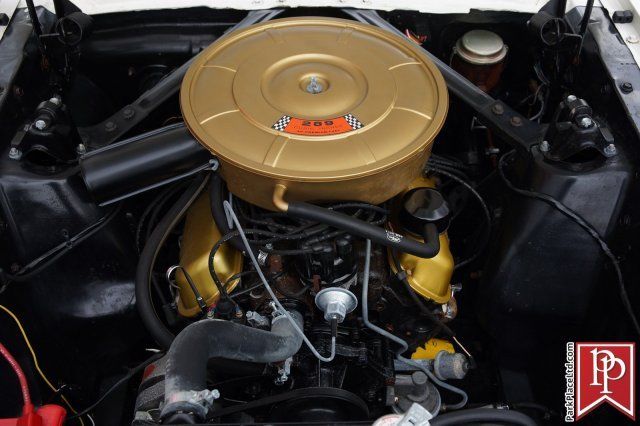 1965 White Ford Mustang Coupe