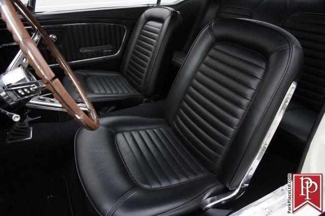 1965 White Ford Mustang Coupe