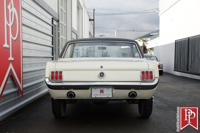 1965 White Ford Mustang Coupe