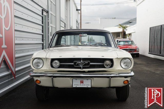 1965 White Ford Mustang Coupe
