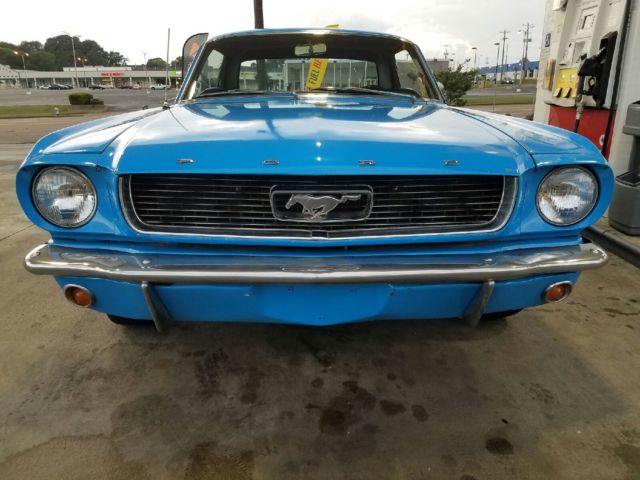 1965 Blue Ford Mustang Coupe