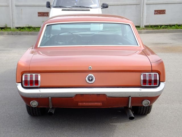 1965 Orange Ford Mustang Coupe