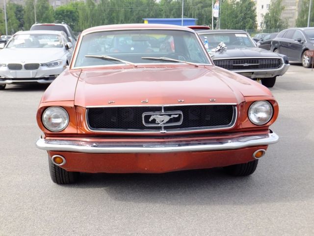 1965 Orange Ford Mustang Coupe