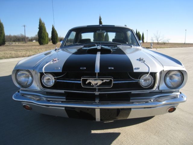 1965 Silver Ford Mustang Coupe