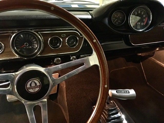 1965 White Ford Mustang Fastback