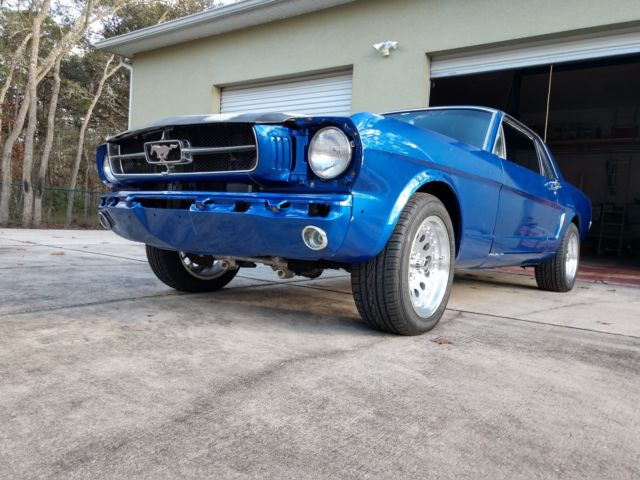 1965 Blue Ford Mustang Coupe