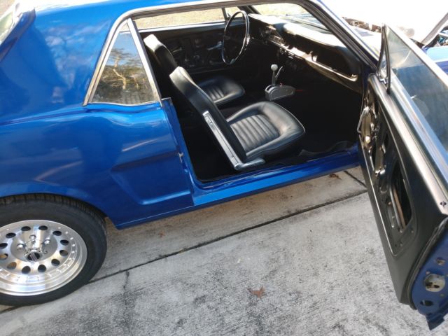1965 Blue Ford Mustang Coupe